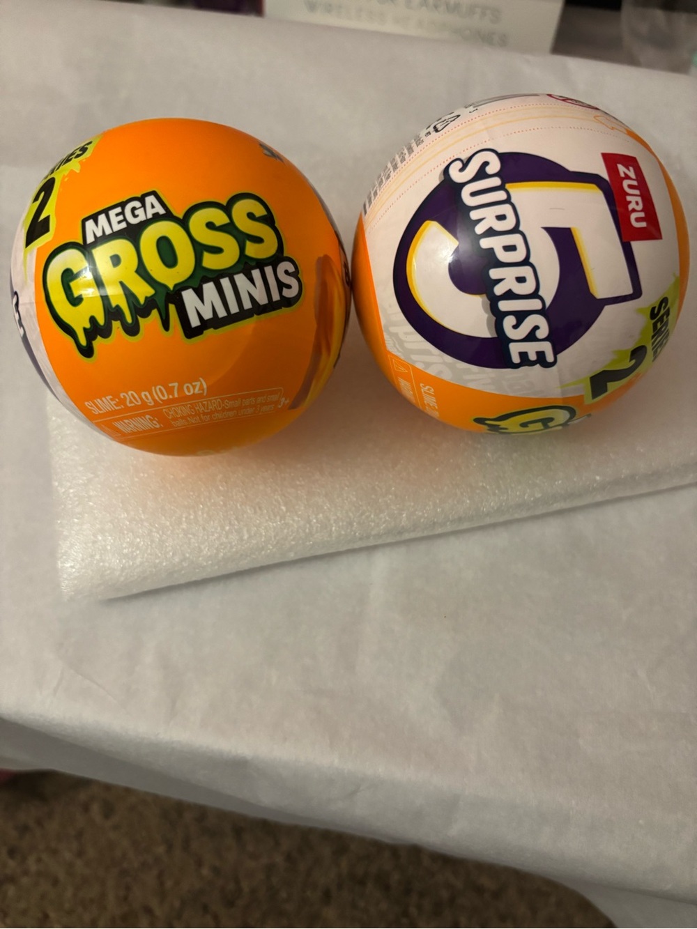 Zuru Surprise Mega Gross Minis - Orange Collectible Kids Toy (2-Pack)